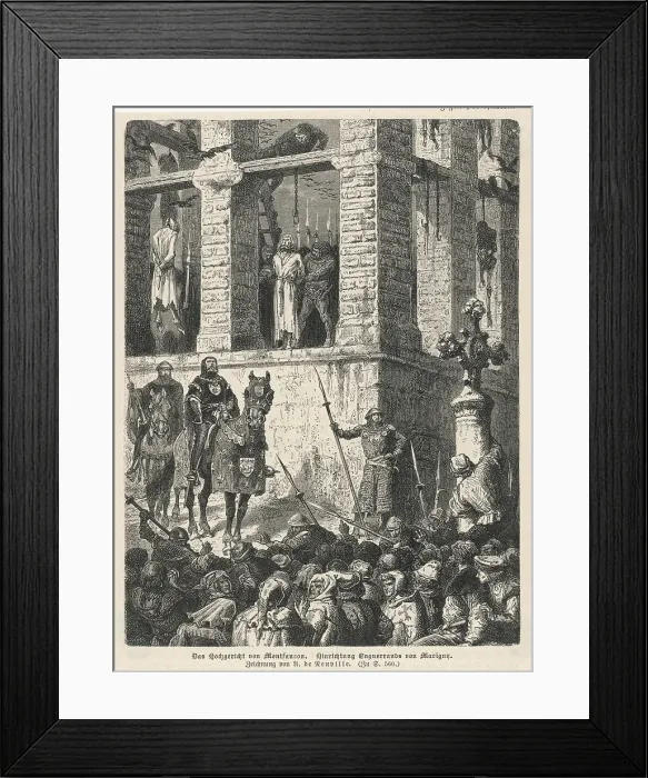 Framed Print : MARIGNY HANGED - 2 Framed Print : MARIGNY HANGED - 2