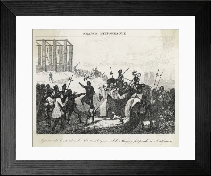 Framed Print : MARIGNY HANGED - 1 Framed Print : MARIGNY HANGED - 1