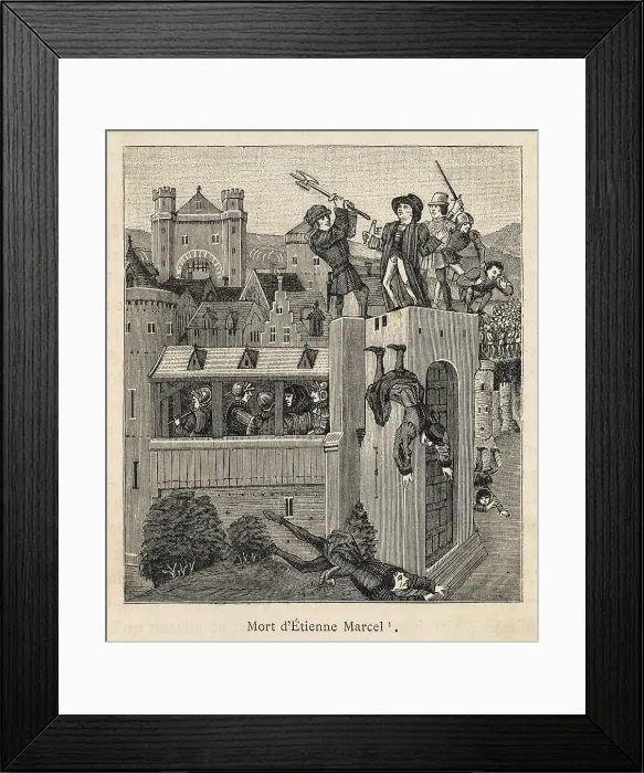 Framed Print : ETIENNE MARCEL 2 Framed Print : ETIENNE MARCEL 2