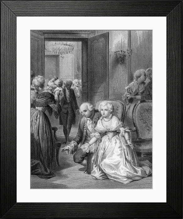 Framed Print : Louis Xvi Accedes Events France 10 May 1774 Xv Framed Print : Louis Xvi Accedes Events France 10 May 1774 Xv