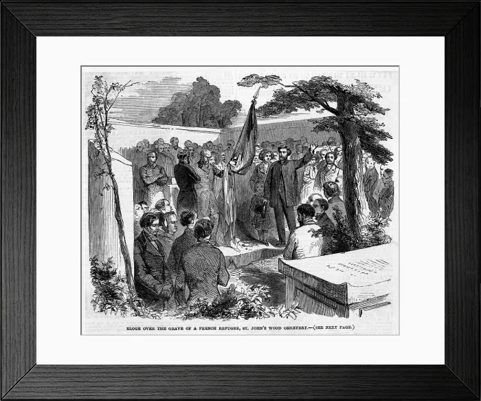 Framed Print : REFUGEE IN ENGLAND Framed Print : REFUGEE IN ENGLAND