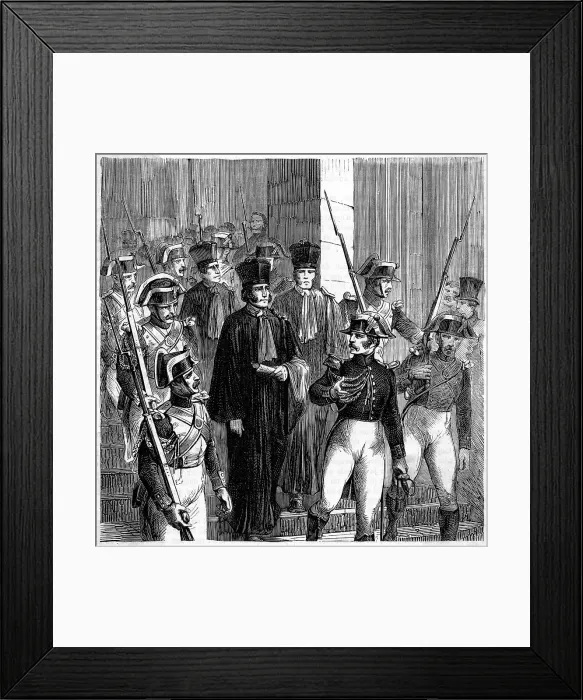 Framed Print : LAWYERS ARRESTED Framed Print : LAWYERS ARRESTED
