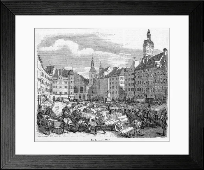 Framed Print : GERMANY MUNCHEN Framed Print : GERMANY MUNCHEN
