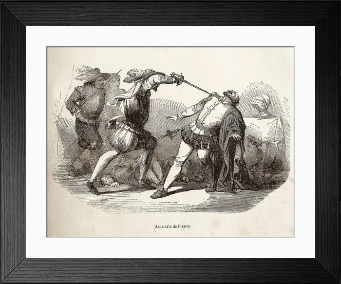 Framed Print : PIZARRO, Francisco (1476-1541) Framed Print : PIZARRO, Francisco (1476-1541)
