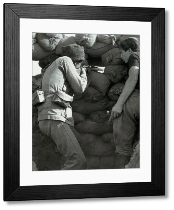 Framed Print : SPAIN. CIVIL WAR. INTERIOR Framed Print : SPAIN. CIVIL WAR. INTERIOR
