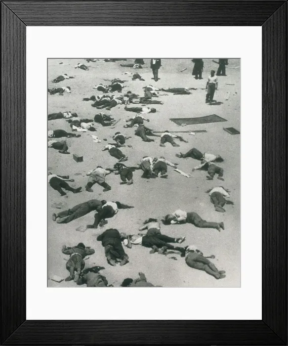 Framed Print : Spain. Civil War. The courtyard of the Cuartel de la Montaa Framed Print : Spain. Civil War. The courtyard of the Cuartel de la Montaa