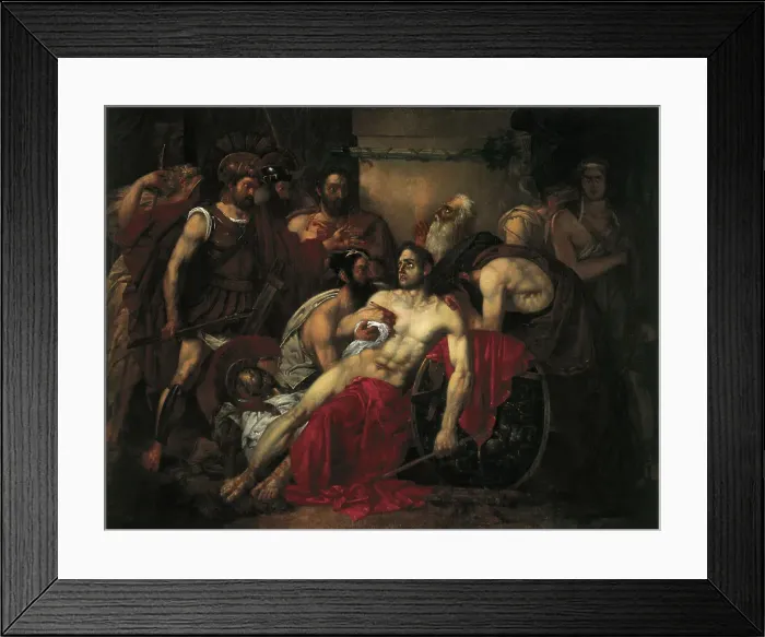 Framed Print : GALLAIT, Louis (1810-1887) Framed Print : GALLAIT, Louis (1810-1887)