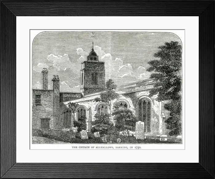 Framed Print : All Hallows by the Tower, sometimes known as All Hallows Barking, said to be the oldest church in the City of London. It survived the Great Fire of London in 1666, but was badly damaged during the Blitz in World War II Framed Print : All Hallows by the Tower, sometimes known as All Hallows Barking, said to be the oldest church in the City of London. It survived the Great Fire of London in 1666, but was badly damaged during the Blitz in World War II