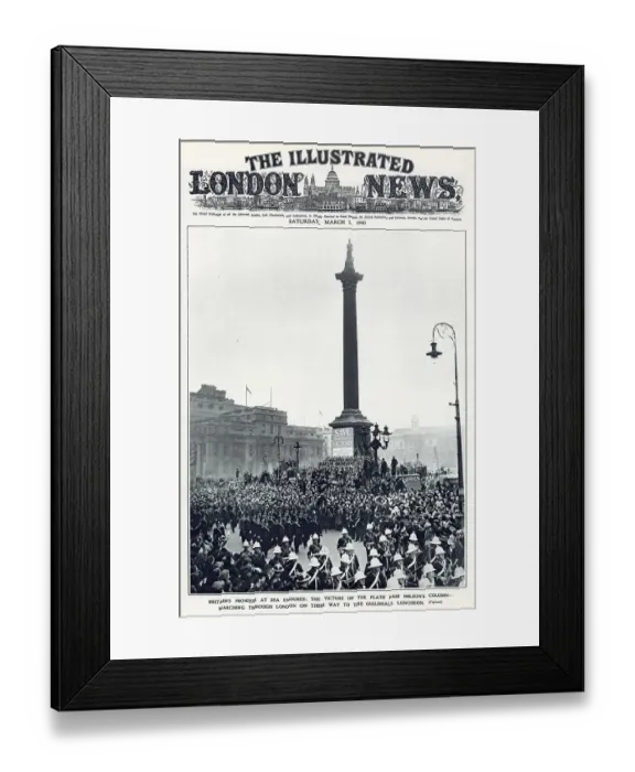 Framed Print : Victory Parade in London 1940 Framed Print : Victory Parade in London 1940