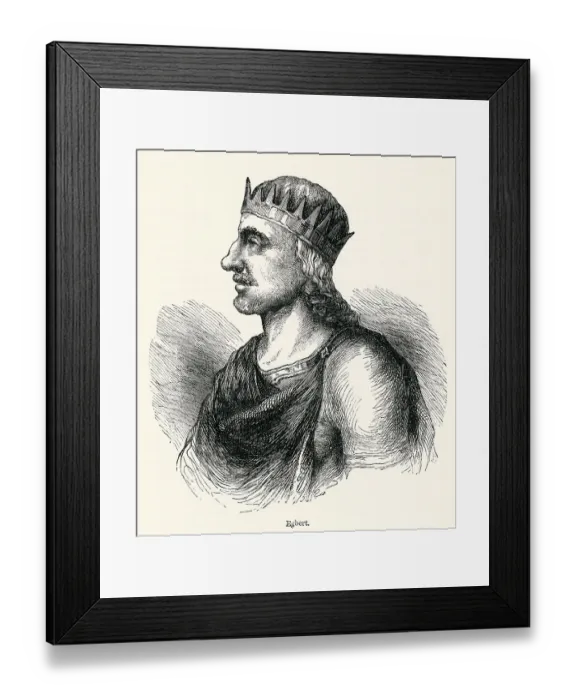 Framed Print : KING EGBERT (775 - 839), King of the West Saxons (Wessex) (reigned 802 - 839) Framed Print : KING EGBERT (775 - 839), King of the West Saxons (Wessex) (reigned 802 - 839)
