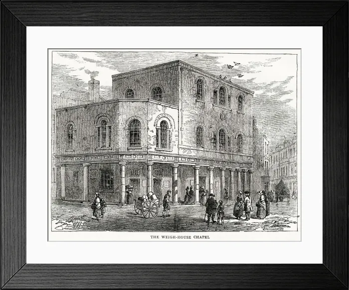 Framed Print : Weigh-house Chapel, London Framed Print : Weigh-house Chapel, London