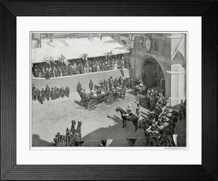 Framed Print : Blackwall Tunnel under the River Thames, London, received the Royal Assent in 1888 but it was not until March 1892 that the work actually begun. Photograph of the opening day of the Blackwall Tunnel Framed Print : Blackwall Tunnel under the River Thames, London, received the Royal Assent in 1888 but it was not until March 1892 that the work actually begun. Photograph of the opening day of the Blackwall Tunnel