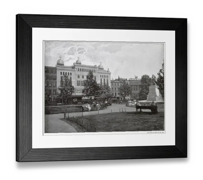 Framed Print : Leicester Square, London Framed Print : Leicester Square, London