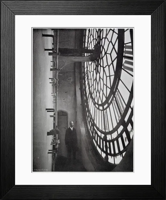 Framed Print : Clock Tower, London 1899 Framed Print : Clock Tower, London 1899