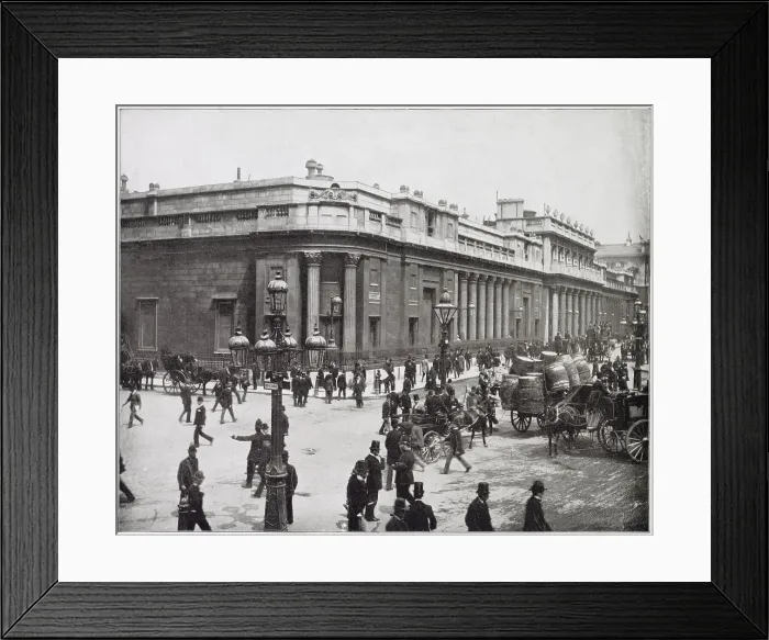 Framed Print : Bank of England, City of London Framed Print : Bank of England, City of London