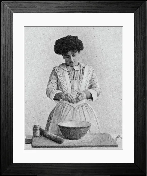 Framed Print : Rub lightly together with the finger tips, let the air into it. Date: 1907 Framed Print : Rub lightly together with the finger tips, let the air into it. Date: 1907