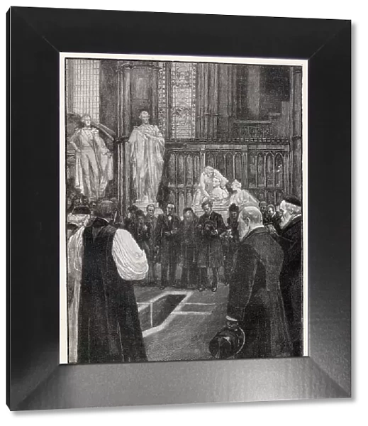 Gladstone's State Funeral in Westminster Abbey, London