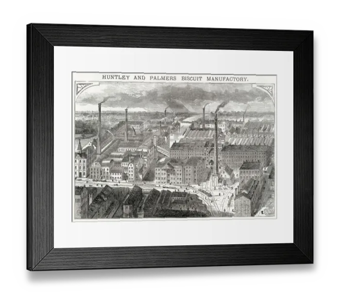 Framed Print : Huntley and Palmers Biscuit Manufactory Framed Print : Huntley and Palmers Biscuit Manufactory
