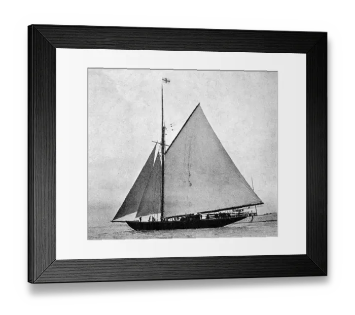 Framed Print : Edward VII's yacht, Britannia Framed Print : Edward VII's yacht, Britannia