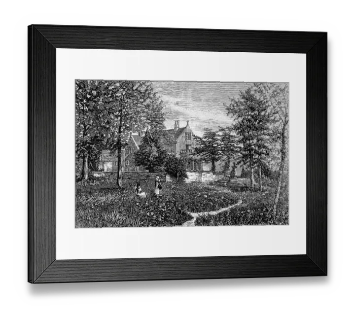 Framed Print : Lea Hurst, home of Florence Nightingale Framed Print : Lea Hurst, home of Florence Nightingale