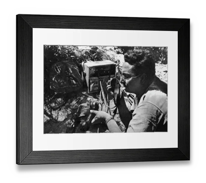 Framed Print : Nationalist Artillery Observer, Ebro, Spanish Civil War, 193 Framed Print : Nationalist Artillery Observer, Ebro, Spanish Civil War, 193