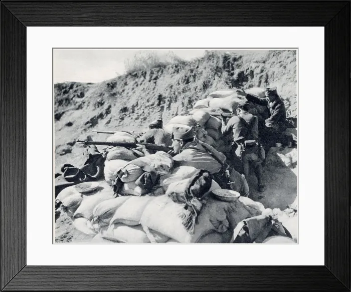 Framed Print : Spanish Foreign Legion Troops near Madrid; Spanish Civil War Framed Print : Spanish Foreign Legion Troops near Madrid; Spanish Civil War
