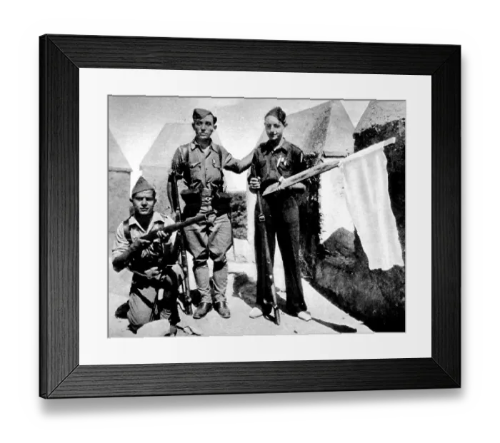 Framed Print : Nationalist Troops at Badajoz; Spanish Civil War, 1936 Framed Print : Nationalist Troops at Badajoz; Spanish Civil War, 1936