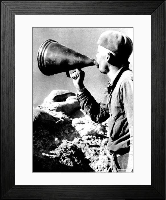 Framed Print : Propagandist for the Republican Forces; Spanish Civil War, 1 Framed Print : Propagandist for the Republican Forces; Spanish Civil War, 1