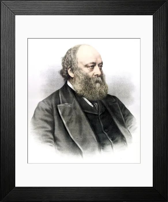 Framed Print : Robert Gascoyne-Cecil, 3rd Marquess of Salisbury