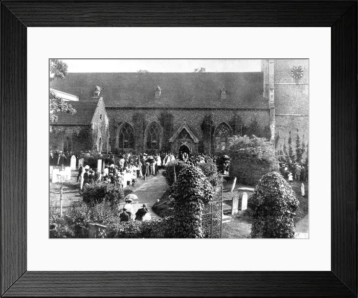 Framed Print : The Funeral of Robert Cecil, 3rd Marquis of Salisbury, 1903 Framed Print : The Funeral of Robert Cecil, 3rd Marquis of Salisbury, 1903
