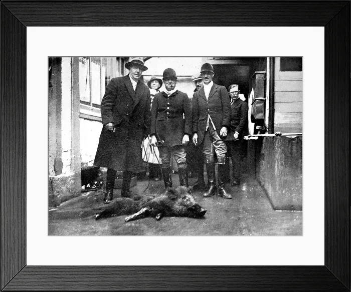 Framed Print : The Duke of Westminster and Winston Churchill Framed Print : The Duke of Westminster and Winston Churchill