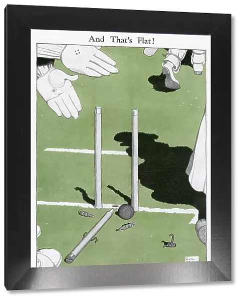 THE MOTHER EARTH WORMTO ITS WORMLET: Now, then, Florizel, that just serves you right. How often have I told you to keep away from the wicket during these Test Matches! Date: 1926