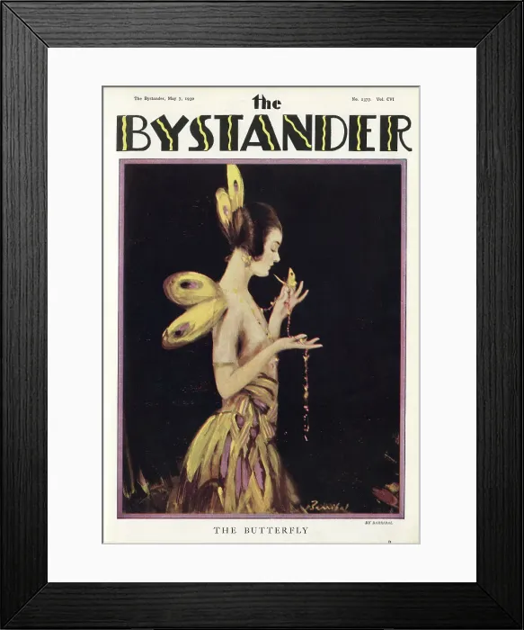 Framed Print : Front cover from the Bystander Framed Print : Front cover from the Bystander