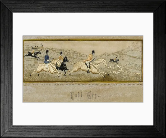 Framed Print : FOX HUNTING / SILK Framed Print : FOX HUNTING / SILK