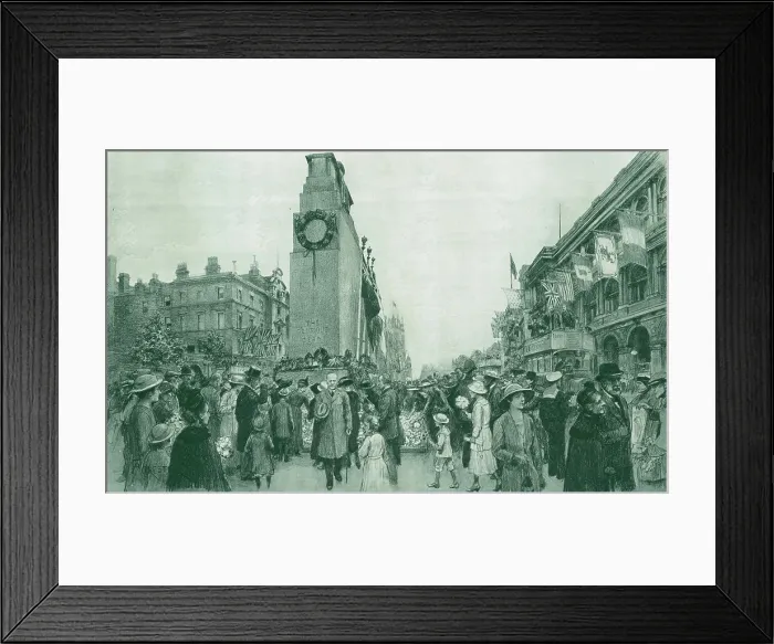 Framed Print : Keeping Green the Memory of the Glorious Dead Framed Print : Keeping Green the Memory of the Glorious Dead
