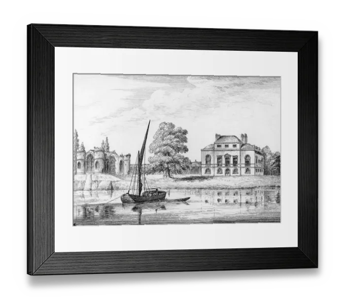 Framed Print : BRANDENBURGH HOUSE FUL Framed Print : BRANDENBURGH HOUSE FUL