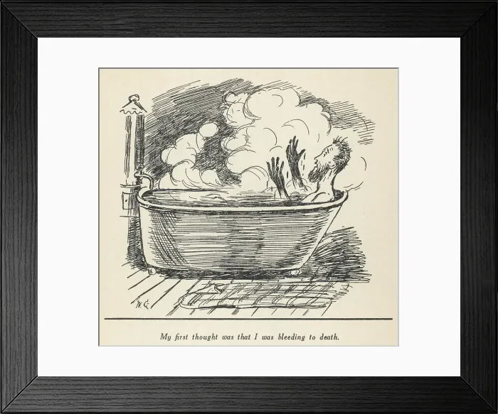 Framed Print : DIARY OF A NOBODY: BATH Framed Print : DIARY OF A NOBODY: BATH