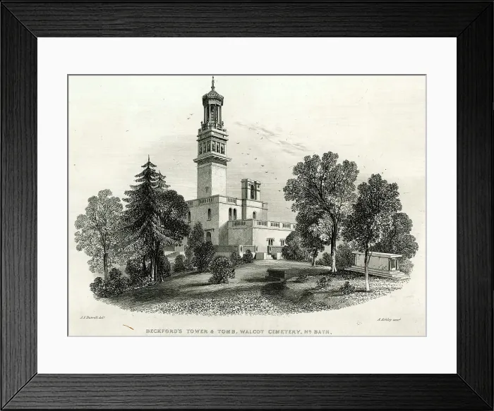 Framed Print : BATH BECKFORDS TOWER Framed Print : BATH BECKFORDS TOWER