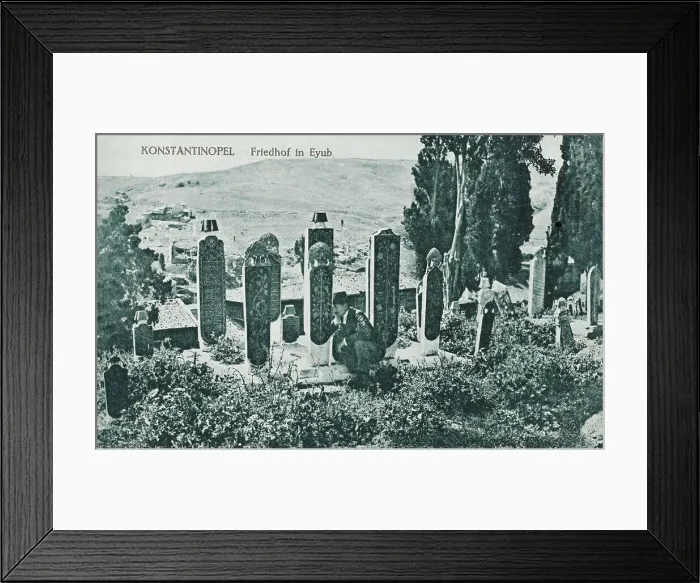 Framed Print : Eyup Cemetery - Istanbul Framed Print : Eyup Cemetery - Istanbul