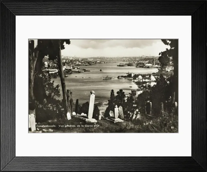 Framed Print : A view down the Golden Horn, toward the city Framed Print : A view down the Golden Horn, toward the city
