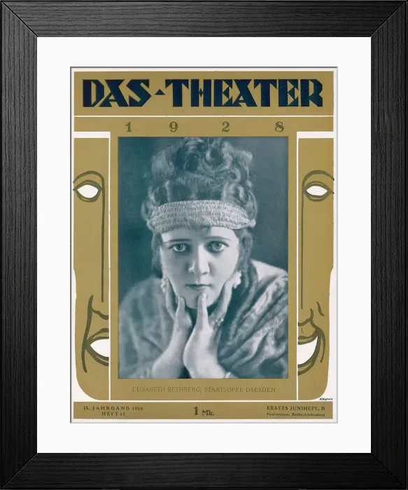 Framed Print : Elisabeth Rethberg, German soprano Framed Print : Elisabeth Rethberg, German soprano