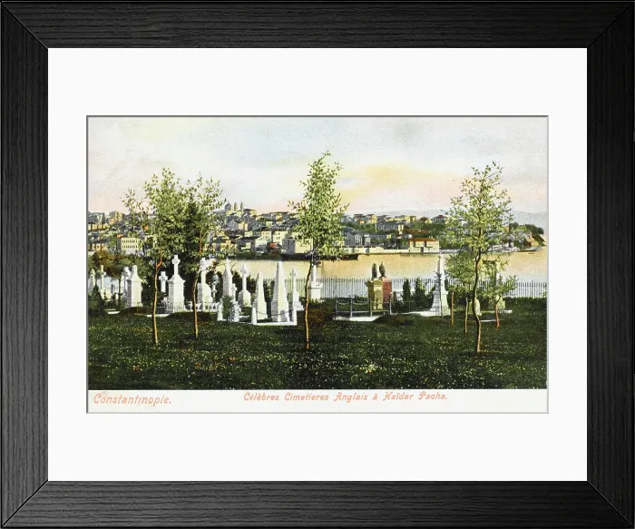 Framed Print : The English Cemetery, Haydar Pasa, Constantinople Framed Print : The English Cemetery, Haydar Pasa, Constantinople