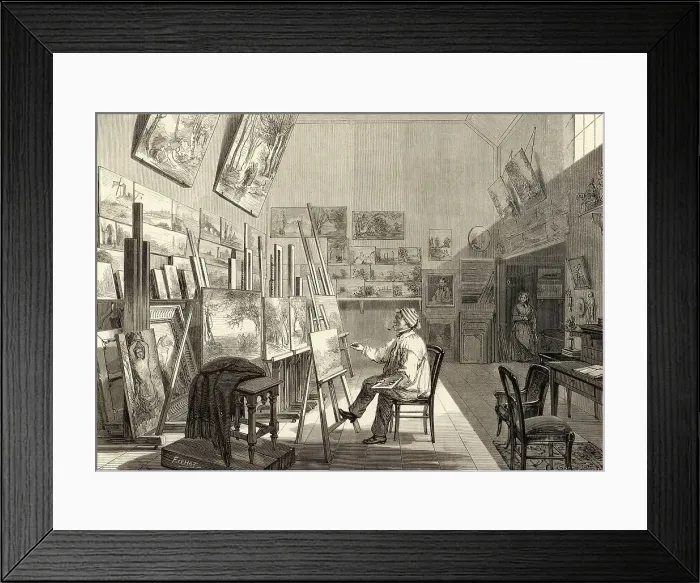 Framed Print : Workshop of Corot Framed Print : Workshop of Corot
