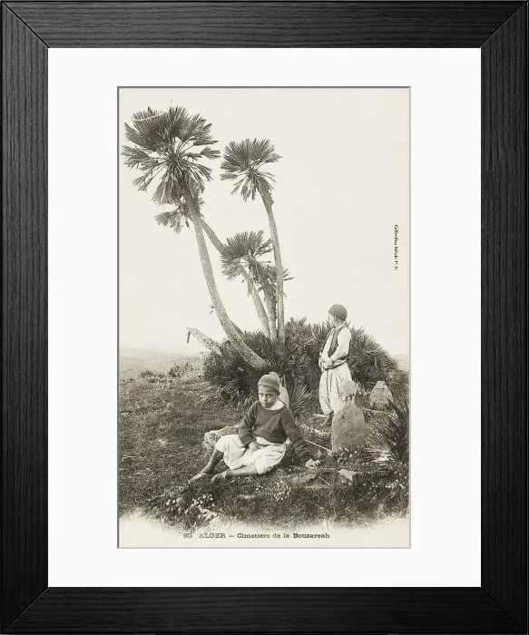 Framed Print : Cemetery at Bouzareah - Algiers, Algeria Framed Print : Cemetery at Bouzareah - Algiers, Algeria
