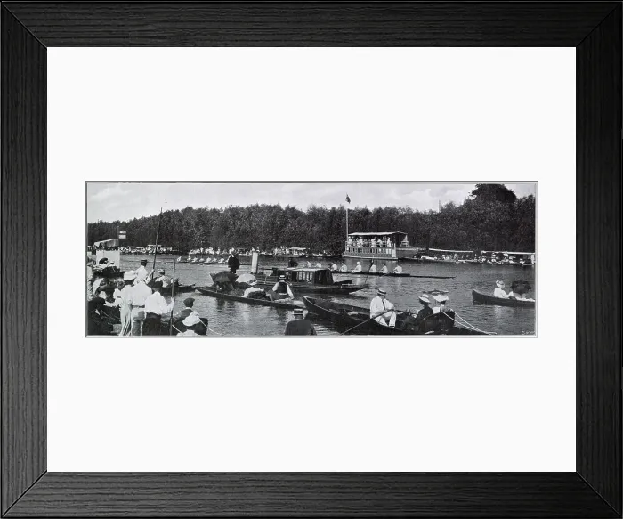 Framed Print : The challenge eights final. Date: 1907 Framed Print : The challenge eights final. Date: 1907