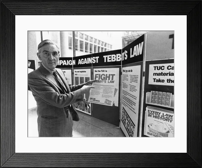 Framed Print : Len Murray Lionel Baron Epping Forest 1922 2004 Framed Print : Len Murray Lionel Baron Epping Forest 1922 2004