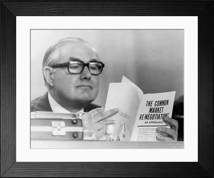 Framed Print : James Callaghan, Labour politician Framed Print : James Callaghan, Labour politician