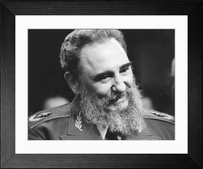 Framed Print : Fidel Castro, President of Cuba Framed Print : Fidel Castro, President of Cuba