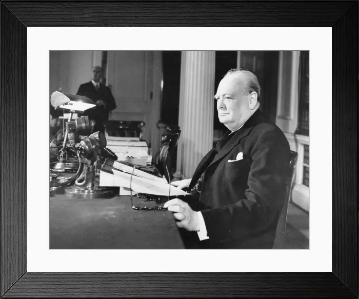 Framed Print : Winston Churchill Cabinet Room 10 Downing Street Framed Print : Winston Churchill Cabinet Room 10 Downing Street