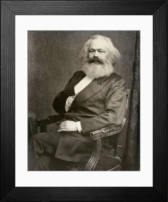 Framed Print : Karl Marx, German political writer and revolutionary Framed Print : Karl Marx, German political writer and revolutionary